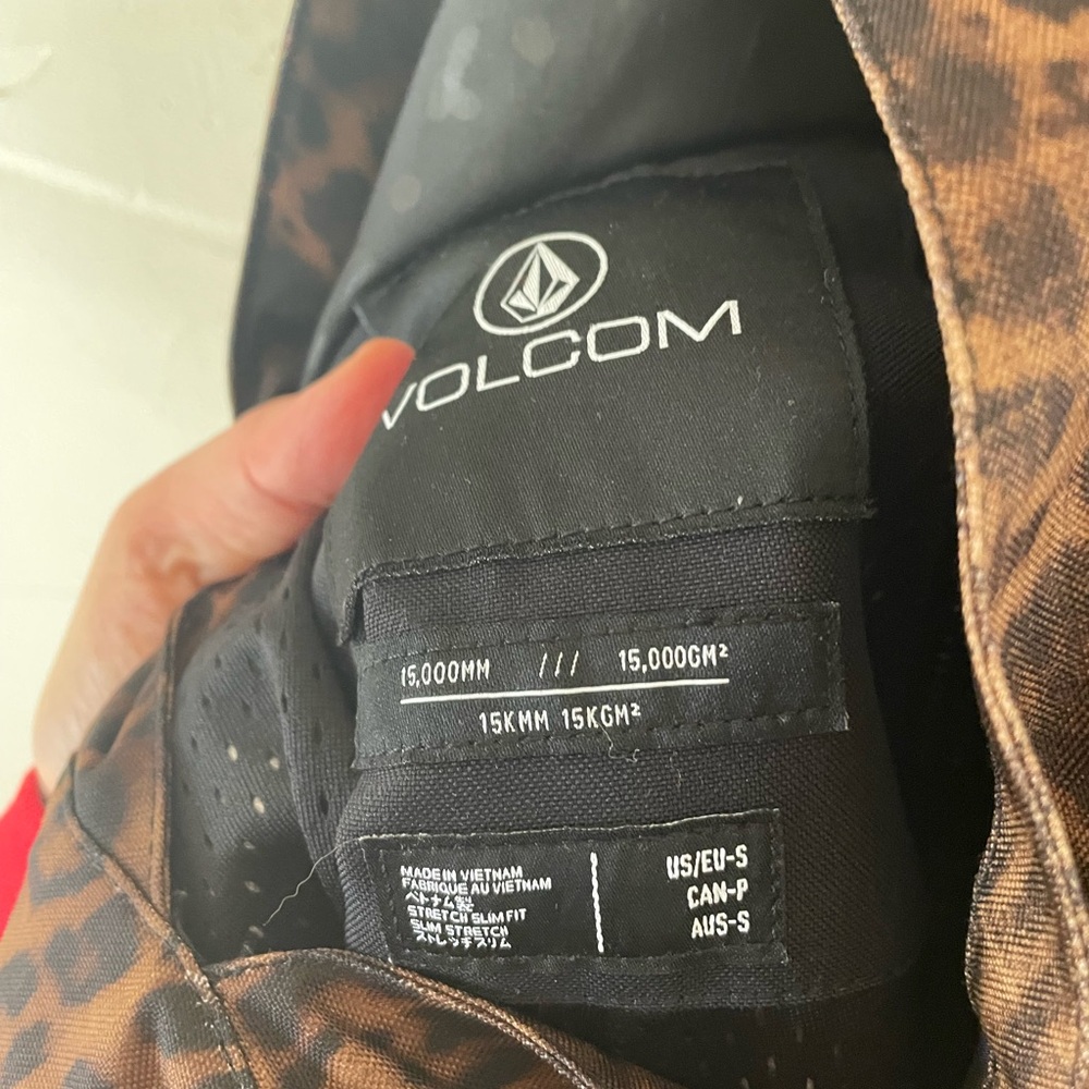 Volcom Brown Patterned Jacket - Picture 2 of 3